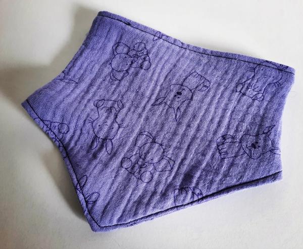 Sabberlätzli Violett Tiere für Babys